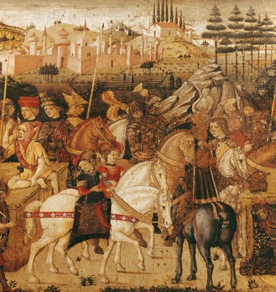 Il trionfo di Giulio Cesare da Paolo Uccello